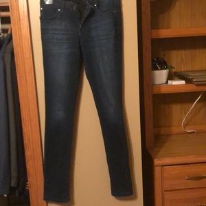 Jessica Simpson skinny jeans waist 27” dark blue